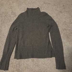 Madewell Dark Olive Turtleneck Sweater